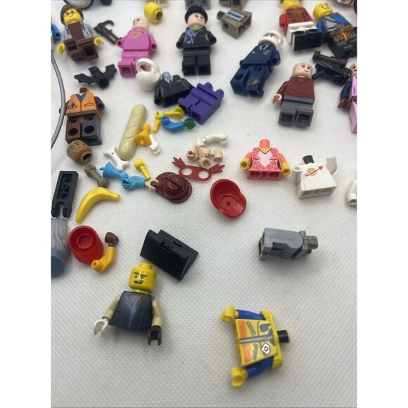 Lego Minifigures Random Lot Of 15 Plus Accessories & Parts - Picture 12 of 12